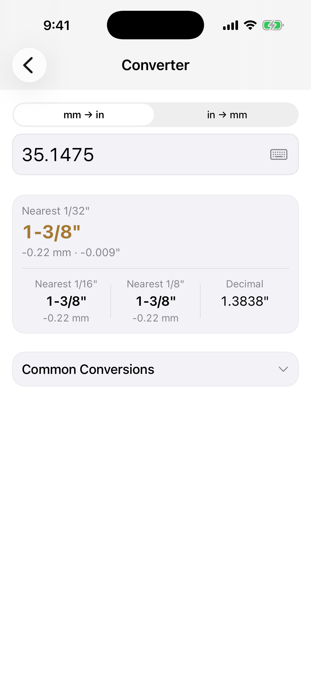 Unit Converter - Light Mode